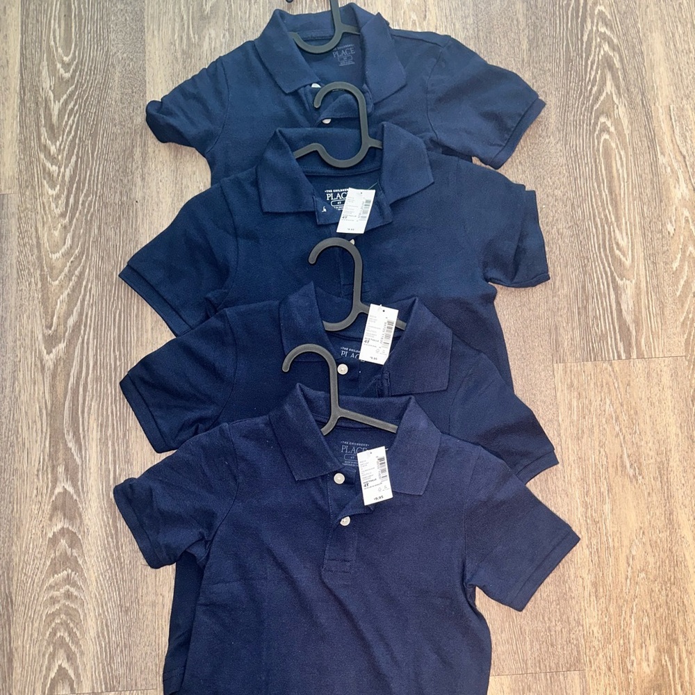 Toddler Boys Uniform Pique Polo